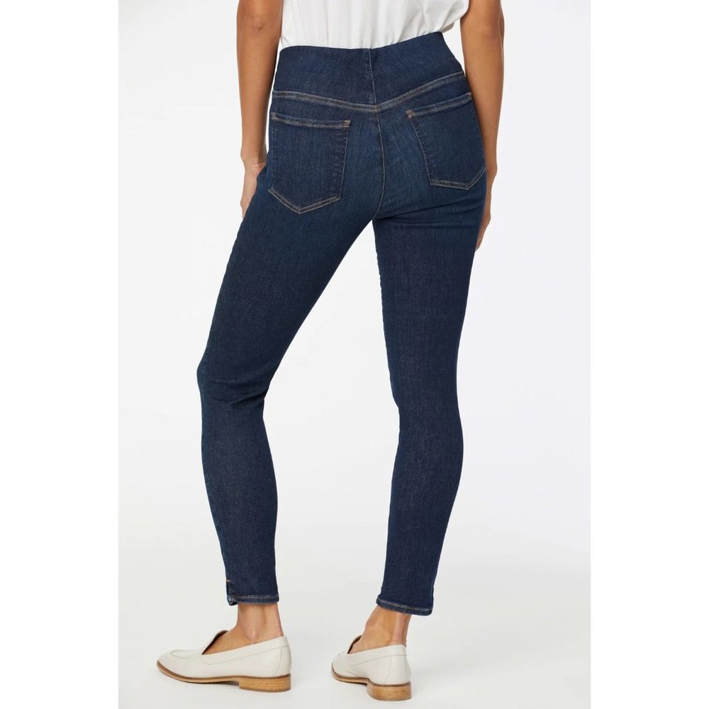NYDJ Super Skinny Ankle Pull-On Jeans in Clean Vista size Small NWT - Picture 3 of 12
